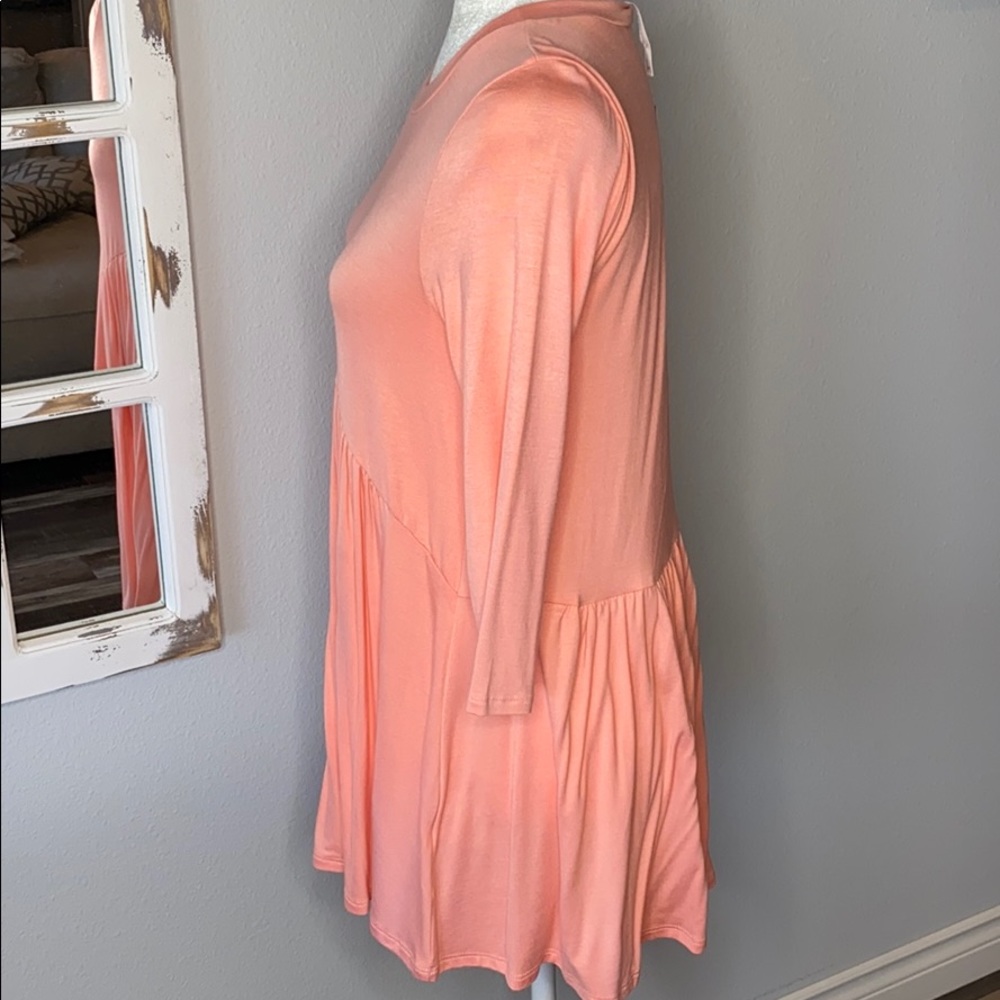 Peach Honeyme Tunic Top - Picture 3 of 5